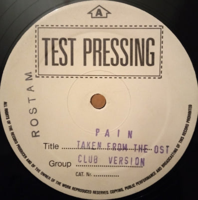 LEE MARROW - Pain