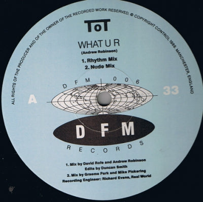 TOT - What U R
