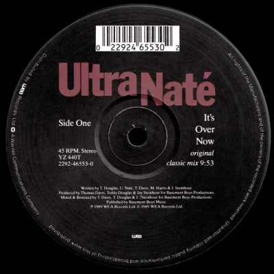 ULTRA NATE - It's Over Now