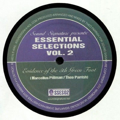THEO PARRISH & MARSELLUS PITTMAN - Essential Selections Vol. 2
