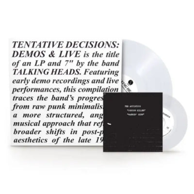 TALKING HEADS - Tentative Decisions: Demos & Live