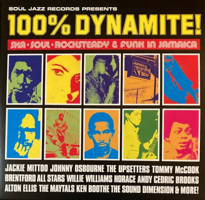 VARIOUS ARTISTS - 100% Dynamite (Ska, Soul, Rocksteady & Funk In Jamaica).