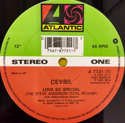 CEYBIL JEFFERIES - Love So Special