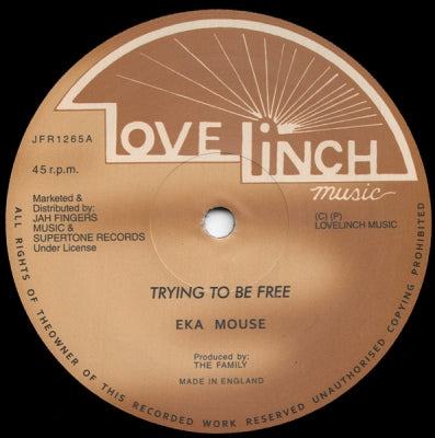 EEK-A-MOUSE - Trying To Be Free / No Wicked