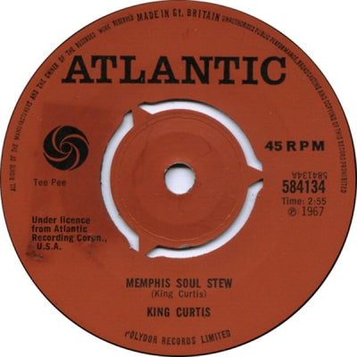 KING CURTIS - Memphis Soul Stew / Blue Nocturne