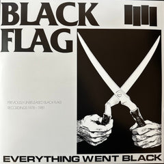 BLACK FLAG - Everything Went Black