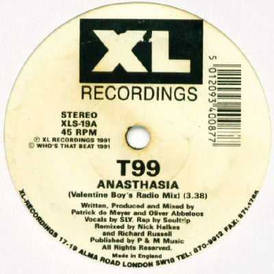 T99 - Anasthasia