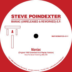 STEVE POINDEXTER - Maniac (Unreleased & Reworked) E.P.