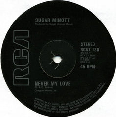 SUGAR MINOTT - Never My Love / Jasmine
