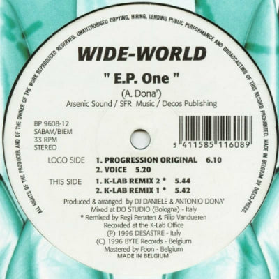 WIDE-WORLD - E.P. One