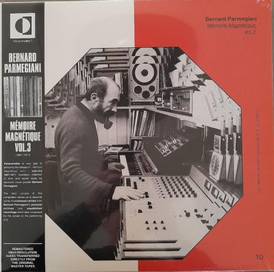 BERNARD PARMEGIANI - Mémoire Magnétique, Vol. 3 (1967-1971)