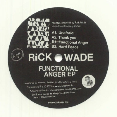RICK WADE - Functional Anger EP