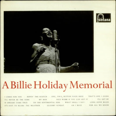 BILLIE HOLIDAY - A Billie Holiday Memorial
