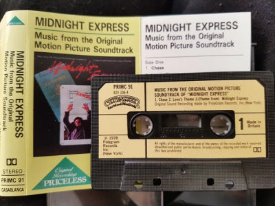 GIORGIO MORODER - Midnight Express (Music From The Original Motion Picture Soundtrack)