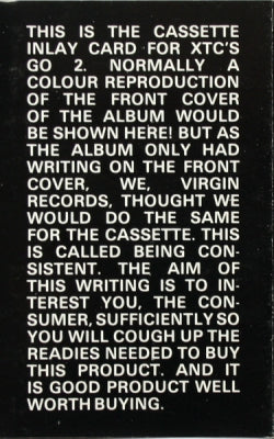 XTC - Go 2
