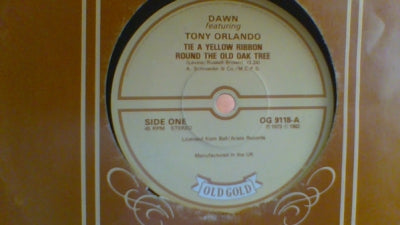 DAWN FEATURING TONY ORLANDO - Tie A Yellow Ribbon Round The Old Oak Tree