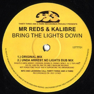 MR. REDS & KALIBRE - Bring The Lights Down