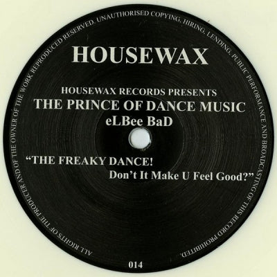 THE PRINCE OF DANCE MUSIC - The Freaky Dance!
