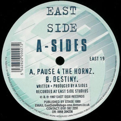 A-SIDES - Pause 4 The Hornz / Destiny