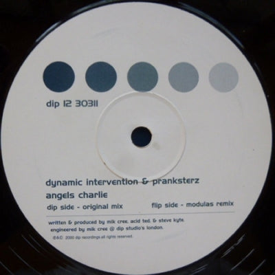 DYNAMIC INTERVENTION & THE PRANKSTERZ - Angels Charlie