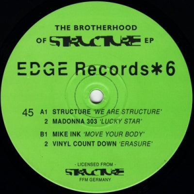 VARIOUS ARTISTS - The Brotherhood Of Structure EP