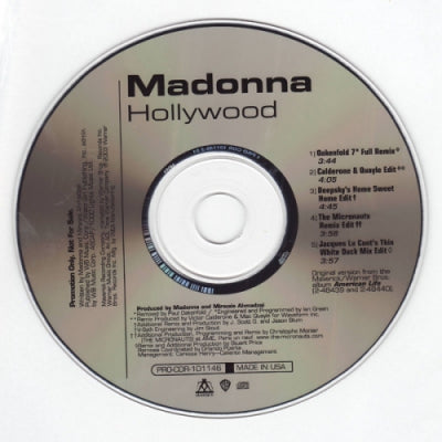 MADONNA - Hollywood