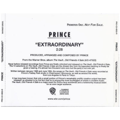 PRINCE - Extraordinary