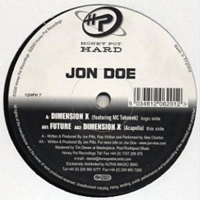 JON DOE - Dimension X / Future