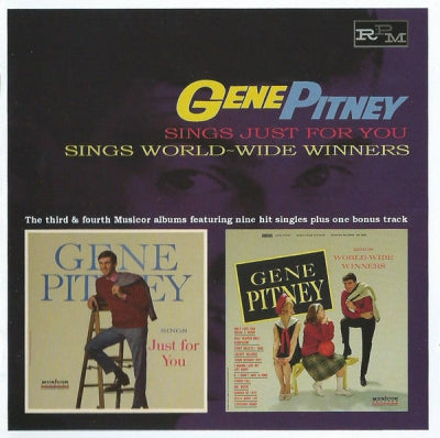 GENE PITNEY - Sings Just For You & Sings World-Wide Winners