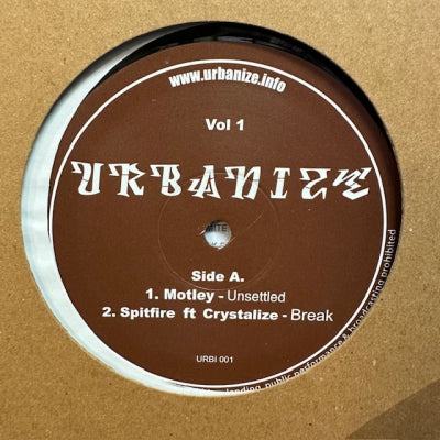 VARIOUS ARTISTS - Urbanize Vol. 1