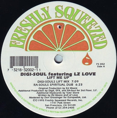 DIGI-SOUL FEATURING LZ LOVE - Lift Me Up