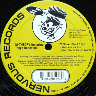 M-THEORY FEATURING TONYA BEACHAM - Free (As I Want 2 Be!)