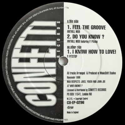 ANTHILL MOB / P. PITSTOP - Feel The Groove
