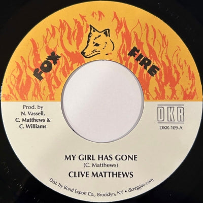 CLIVE MATTHEWS - My Girl Has Gone