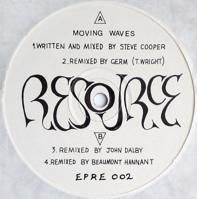STEVE COOPER - Moving Waves