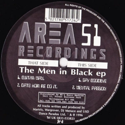 THE MEN IN BLACK - The Men In Black EP