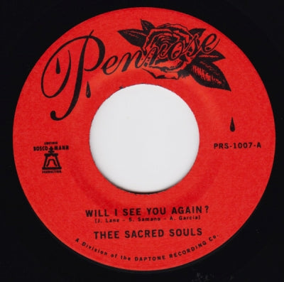 THEE SACRED SOULS - Will I See You Again? / It's Our Love