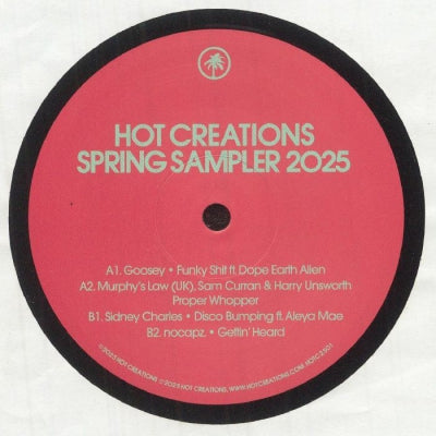 VARIOUS - Hot Creations Spring Sampler 2025
