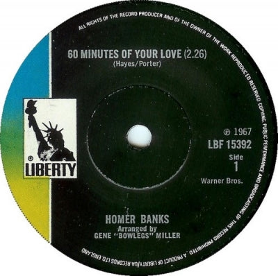 HOMER BANKS - 60 Minutes Of Your Love / I Know You Know I Know I Know