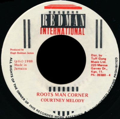 COURTNEY MELODY - Roots Man Corner