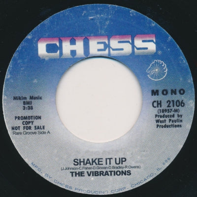 THE VIBRATIONS / RAY FRAZIER & THE SHADES OF MADNESS - Shake It Up / Gonna Get Your Love