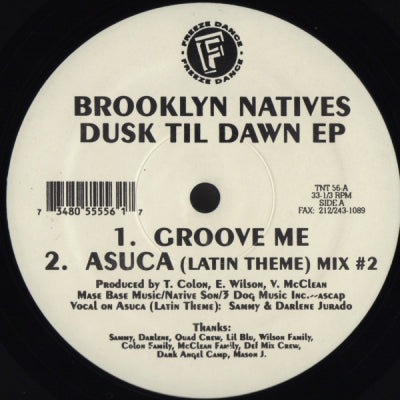 BROOKLYN NATIVES - Dusk Til Dawn EP