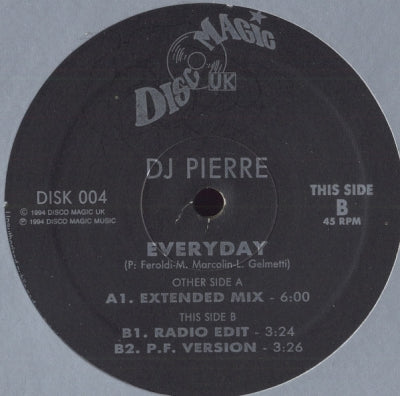 DJ PIERRE - Everyday