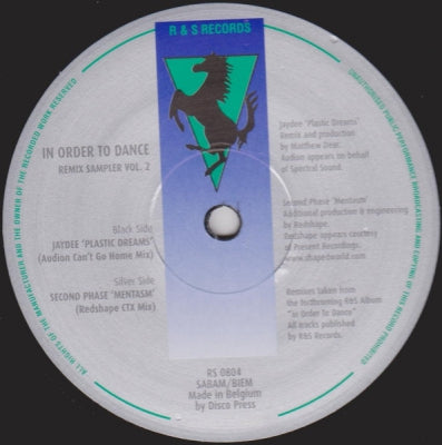JAYDEE / SECOND PHASE - In Order To Dance (Remix Sampler Vol. 2)