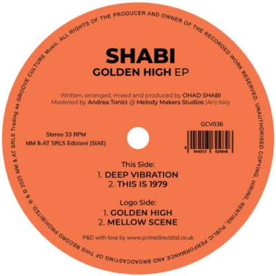 SHABI - Golden High EP