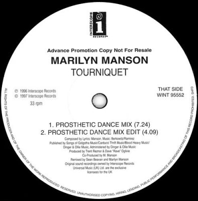 MARILYN MANSON - Tourniquet