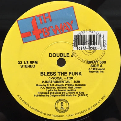 DOUBLE J - Bless The Funk