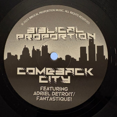 BIBLICAL PROPORTION - Comeback City