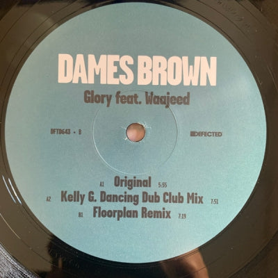 DAMES BROWN FEAT. WAAJEED - Glory