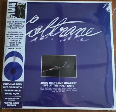JOHN COLTRANE QUARTET - Live At The Half Note